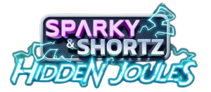 Sparky and Shortz Hidden Joules Slot Logo