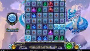 Legend of the Ice Dragon Slot Base Gameplay