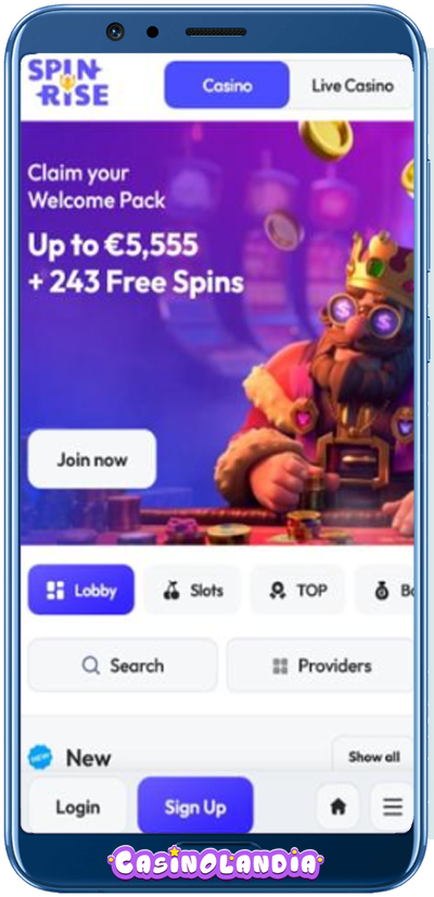 Spinrise Casino Mobile App