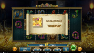 Secret of Dead Slot Free Spins Round