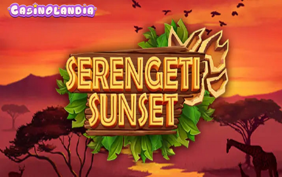 Serengeti Sunset by Skywind Group