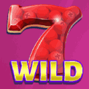 Sweet Crush Paytable Lucky 7 Wild Symbol