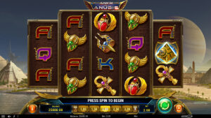 Ankh of Anubis Slot Base Gameplay