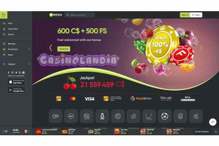 Fresh Casino Desktop Video Review