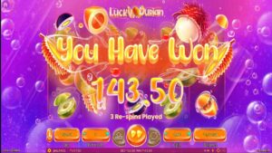 Lucky Durian Respins Reward