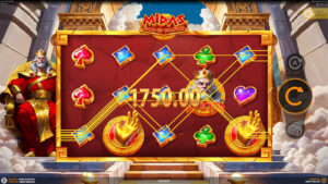 Midas Hand of Fortune Win