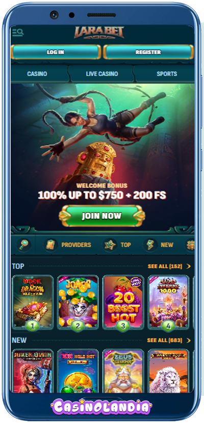 Larabet Casino Mobile App