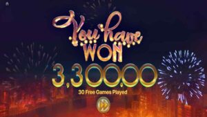 New Years Bash Free Spins Reward