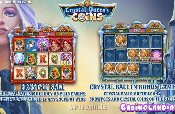 Crystal Queen’s Coins by Quickspin