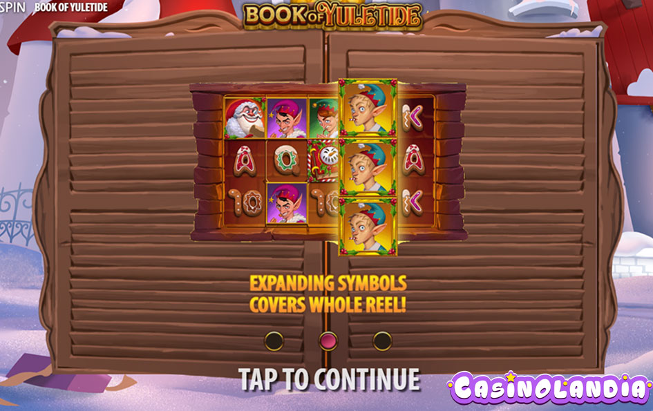 Book of Yuletide by Quickspin