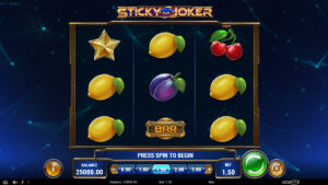 Sticky Joker Slot Base Gameplay