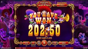 Taberna de Los Muertos Free Spins Reward