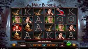 Wild Blood 2 Slot Base Gameplay