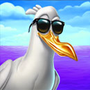 4 Fantastic Fish Gold Seagull