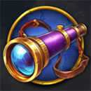 4 Pirate Chests Spyglass