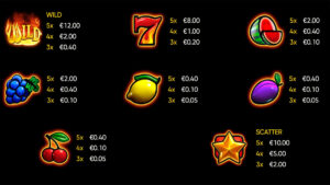 Burning Coins 20 Plum