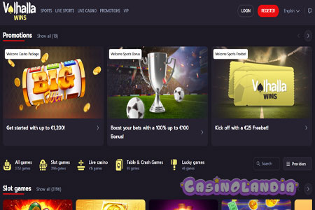 Valhalla Wins Casino Desktop Video Review