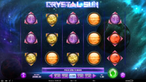Crystal Sun Slot Base Gameplay