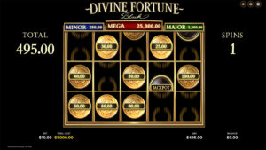 Divine Fortune Black BonusRound