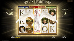 Divine Fortune Black Horse