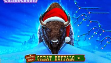 Great Buffalo Christmas Charm by Zeus Play