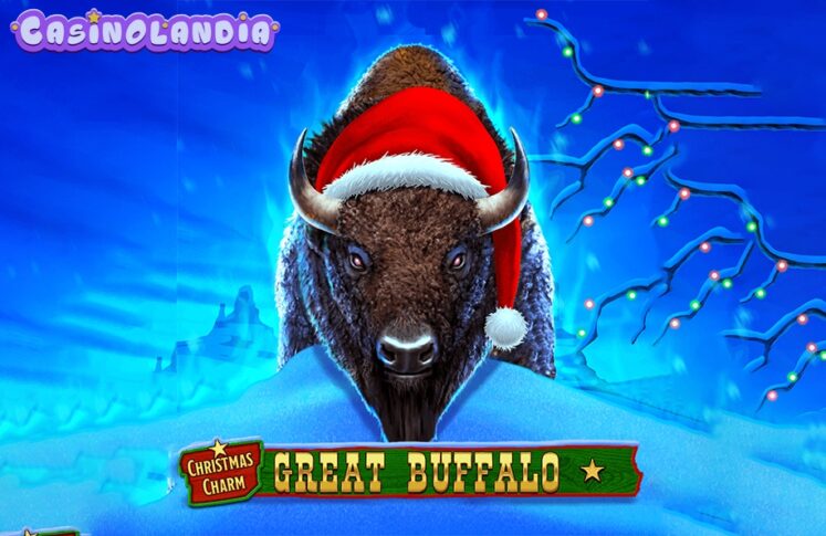 Great Buffalo Christmas Charm by Zeus Play