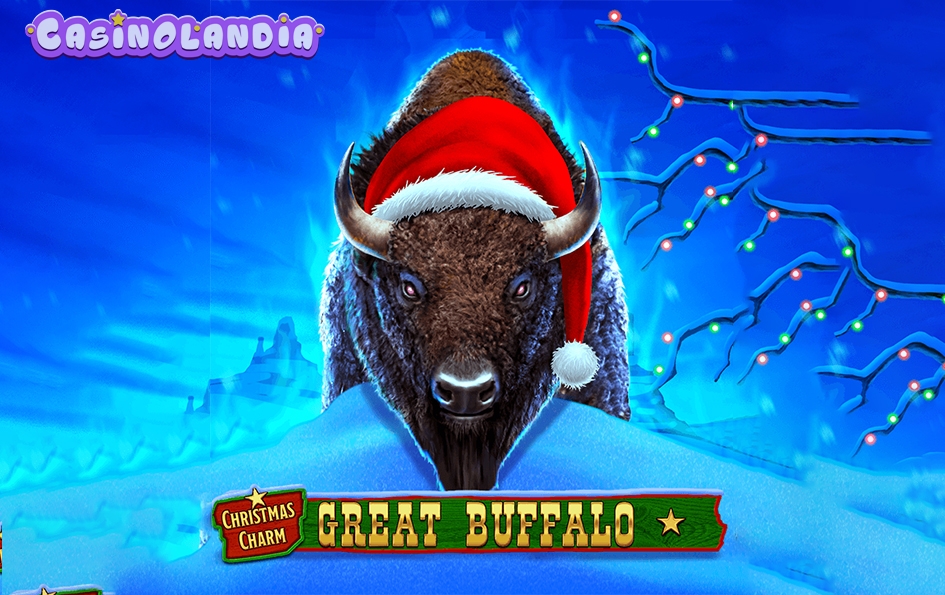 Great Buffalo Christmas Charm by Zeus Play