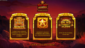 Hoot Shot The Sheriff Homescreen