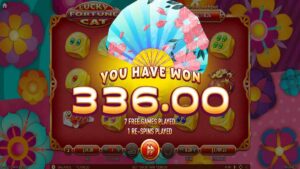 Lucky Fortune Cat Free Spins Reward