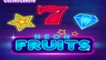 Neon Fruits by Popiplay