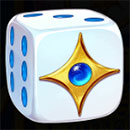 The Zodiac 12 Water Edition Dice Blue