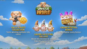 Uncle Profit Homescreen