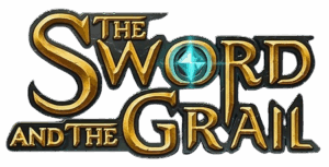 The Sword and the Grail Slot Logo