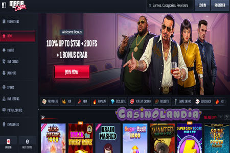 Mafia Casino Desktop Video Review