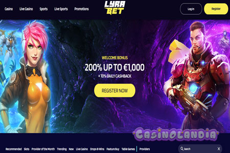Lyrabet Casino Desktop Video Review