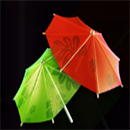 Club Tropicana Happy Hour Umbrella