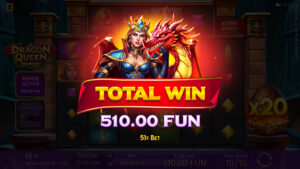 Dragon Queen Megaways Free Spins Win