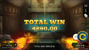 Forbidden Temple Power Hit Total