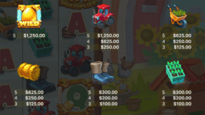 Golden Egg Invaders Paytable