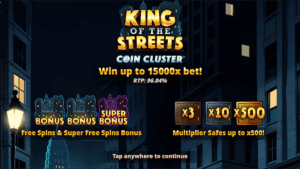 King of the Streets Homescreen