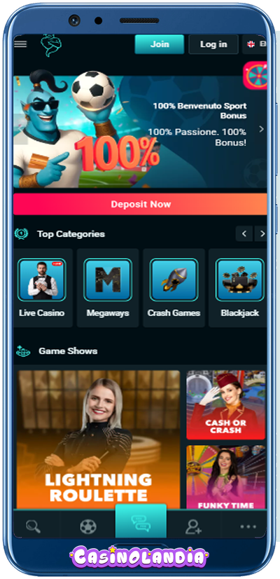 Alibabet Casino Mobile App