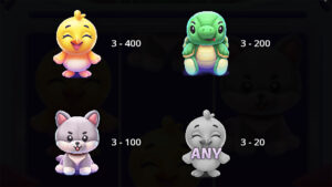 Plushie Wins Paytable