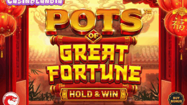 Pots of Great Fortune – Hold & Win by Betsoft