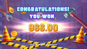 Skyline Fortunes Free Spins Win