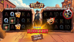 Big Bucks Saloon Homescreen