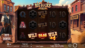 Big Bucks Saloon Win