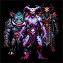 Evil Bet Shoot Them All! Demons