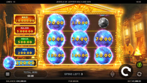 Jewels of Jupiter Hold and Win BonusRound