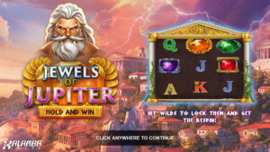 Jewels of Jupiter Hold and Win Homescreen