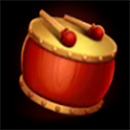 3 Lucky Lion Drum